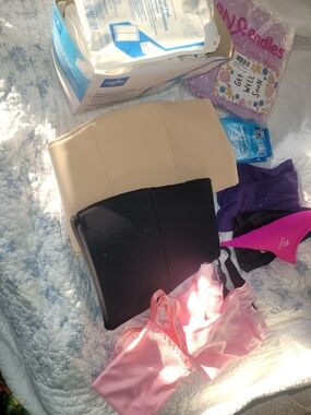 Beige and Black Waist Trainer Set